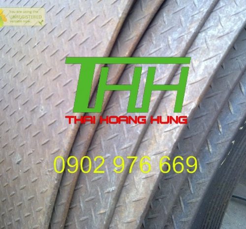 Thép tấm gân SS400