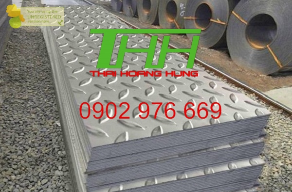 Thép tấm gân CT3 dày 2ly, 3ly, 4ly, 5ly, 6ly, 8ly, 10ly, 12ly