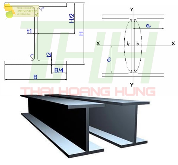 Thép hình H150x150