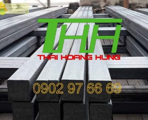 Thép vuông đặc SS400 100×100